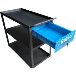 CARRO DE 3 PRATELEIRAS C1 GAVETA RAVIOL 2 scaled 1.webp