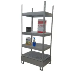 ESTANTE REDE COM RETENÇÃO LÍQUIDOS