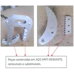 LINGA C/ GARRAS P/ ARGOLAS OU MANILHAS IRBAL - Image 5