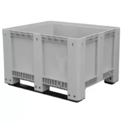 CONTENTOR PLÁSTICO PARA BATERIAS COM PATIM ND