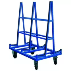 CARRO P/ TRANSPORTE DE MADEIRA/VIDRO INCLINADO ND