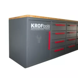 BANCADA DE TRABALHO COM GAVETAS 2.85MT KROFTOOLS - Image 8