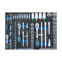 CARRO FERRAMENTAS 5 GAVETAS C/ 173 PCS LZ02 KOMPAK - Image 5