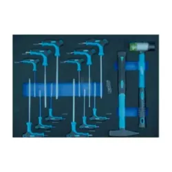 CARRO FERRAMENTAS 5 GAVETAS C/ 173 PCS LZ02 KOMPAK - Image 2