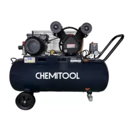 COMPRESSOR DE PISTÃO C/ CORREIA CABEÇA EM V 100L CHEMITOOL