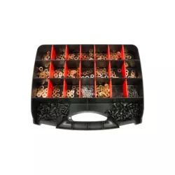 SORTIDO ANILHAS COBRE INJETORES 551 PEÇAS KROFTOOLS