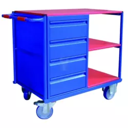 CARRO PORTA FERRAMENTAS 4 GAVETAS