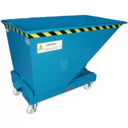 CONTENTOR BASCULANTE 520LT COM RODAS